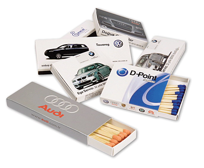 Kutulu Buklet Baskılı Kibrit